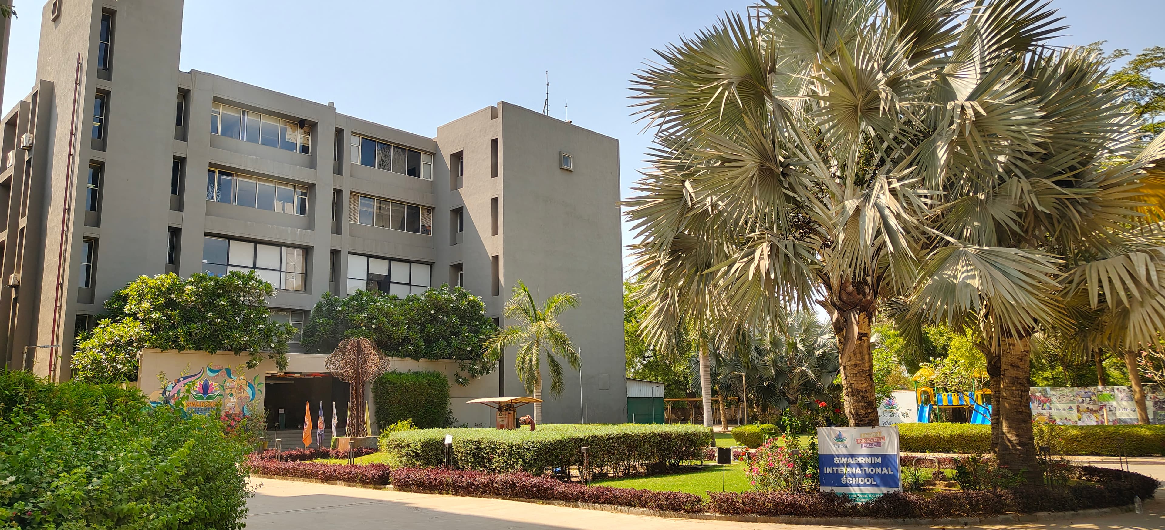 Swarrnim International School Main Building